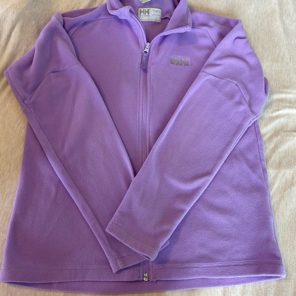 Helly Hansen Kids Lavender Fleece Zip Jacket 16